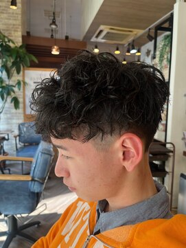 フレンズ 手稲店(friend's) 爽やか×男前　ツイストスパイラル × ナチュラルフェード美容室