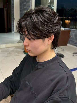 アロー 船橋店(AROH) スペインカール/スパイキーショート/ブルーブラック/船橋駅/船橋