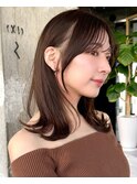 レイヤーカット30代40代ワンカールロングヘアくびれミディアム
