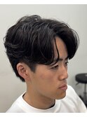 ツイストスパイラルパーマツイストパーマメンズマッシュパーマ
