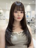 レイヤーカット/フェイスレイヤー/ワンカール/縮毛矯正