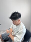 短髪フェード
