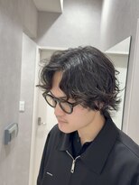 メレ 仙台(Mele)&nbsp;メンズミディアムヘア/メンズパーマ/シャドウパーマ/メンズヘア