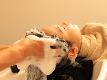 プリュネルドレ(prunelle dore)の写真/毎日頑張っている自分にご褒美!”prunelle dore”自慢のヘッドスパで癒し時間をお過ごしください。