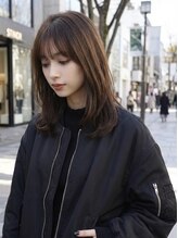 レーベン(Leben)&nbsp;#セミロングレイヤー #チョコレートブラウン