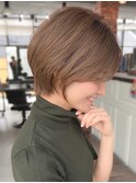 20代30代40代ナチュラル大人可愛いショートボブ