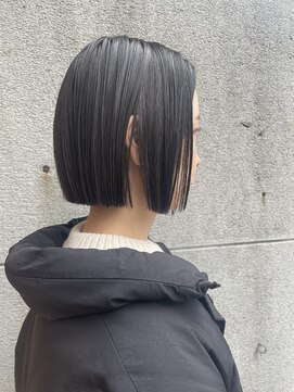 ゼンドットカラスマ(Zen.karasuma) ミニボブ×ブルーグレージュ*