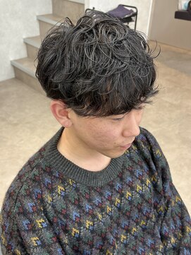 シエテ 津田沼(Siete) MEN’S HAIR/サーフカール/刈り上げセンターパート/津田沼