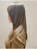 40代50代60代×ロングレイヤー×イノアカラー