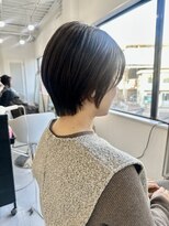 ソイクフ(SOY KUFU)&nbsp;大人可愛い20代30代40代◎似合わせカット白髪ぼかしショートボブ