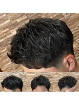 アールドボーテ 理容室(R de Beaute)&nbsp;銀座 七三分け テーパーフェード