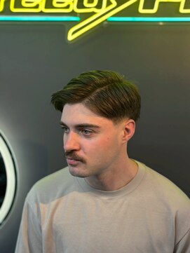 グリーディーフォックス 三軒茶屋(GreedyFOX) 波巻き/マッシュパーマ/ウルフ/ハイライト<理容室>三軒茶屋