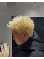 ネイビー 表参道(NAVY) ハイトーンスパイキーショート