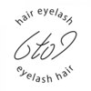 hair eyelash 6to9のお店ロゴ