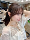顔周り小顔カット