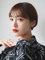 ブルーメ(Blume...)&nbsp;大人ショートボブ丸みショートカットマッシュショート 前髪あり