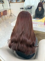 リアン 上尾店(Rien) ブリーチなしで叶うピンクブラウン