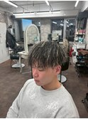 ブリーチハイライト髪質改善ダブルカラーレイヤーカット/本厚木