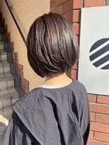 イイナヘアガレージ(117)&nbsp;【117hairgarage】ナチュラルショート＿ダークパープル
