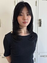 シュガソル 元町三宮(syugasol)&nbsp;着物ヘア/大人ガーリー/ダークアッシュ/似合わせカット/元町三宮
