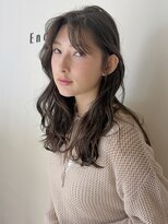 フィルムス 横浜(FILMS+)&nbsp;デジタルパーマ/ミディアムレイヤー/韓国巻き風/顔周りカット