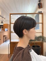 ボンテ(bonte)&nbsp;ショートマッシュ、耳かけショート