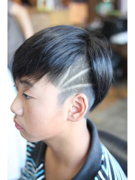 オーバーキャプテンネイキッド(OVER CAPTAIN NAKED) 中学生ライン入れ★２ブロショート