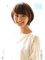 レウナ 外苑前(Reuna)&nbsp;30代40代５０代６０代丸みが綺麗な大人女子耳かけボブ