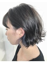 アンフィドットドゥルドゥ(AnFye.dueldo)&nbsp;【AnFye.dueldo 】インナーブルーアメジスト  ×  外ハネ