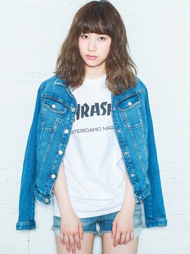 フローレント(florent) カジュアルラフパーマミディアム