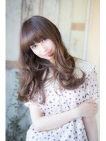 エリア(area) 【area本店 西大島】大人かわいい 厚めバング 無造作 ロング☆