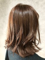 ヘアサロンエムフィス 池袋東口(HAIR SALON M Fe's)&nbsp;外ハネボブ/アッシュブラウン/ネオウルフ/デザインカラー