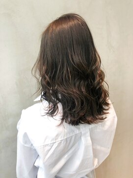 アイティー バイ アルバム 浦和店(IT by ALBUM) オリーブグレージュロング_セシルカットココアブラウン_ba276512