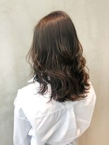 アイティー バイ アルバム 浦和店(IT by ALBUM) オリーブグレージュロング_セシルカットココアブラウン_ba276512