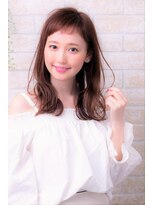 ソア 武蔵小杉(SOAR) ピンクココアブラウン、チェリーピンクゆるふわフリンジウェーブ