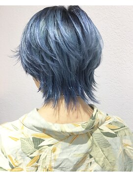 メルジーナ 浜松(MELGINA) 【MELGINA】エッジの効いたハイトーンウルフ