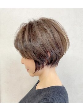 ラポール 柏店(RAPPOR) グレージュカラー×ナチュラルボブショート◎20代30代40代50代