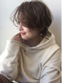 【keep hair design土肥】大人ショート×アッシュベージュ