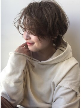 キープへアデザイン(keep hair design) 【keep hair design土肥】大人ショート×アッシュベージュ