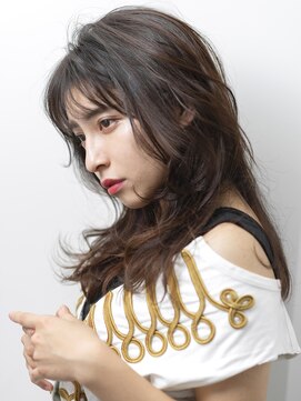 エミュ 表参道 青山(emu) デジタルパーマくびれセミディ[大人かわいい/美髪/こなれミディ]