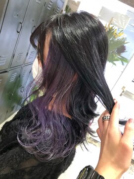 アネラ(Anela) パープルイヤリングカラー【平本】