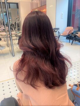 キーン 吉祥寺店(keen) 《NANAKO》ブラックチェリー×くびれヘア