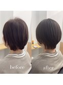『髪質改善』ストレートエステ（縮毛矯正）（リタッチ可）
