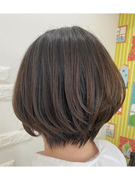 エス ハート オブ ヘアー 名東店(Heart of HAIR) 【ES佐藤】spring style ゆるふわショートボブ