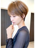 ショートボブ髪型30代40代50代前髪あり前髪なし面長丸顔【倉田】