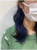 インナーカラー★ブルー