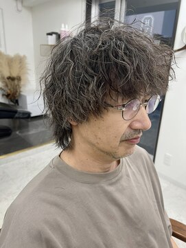 ハイバレーヘアーメゾン(HIGH VALLEY HAIRMAISON) 大人ツイストスパイラルウルフメンズマッシュイケおじ