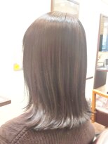 ヘアー グリーン(hair green) 30代40代50代/ミディアム外ハネ/ヘルシースタイル/大人可愛い