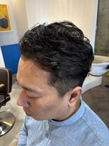 アメラボ(AmeLab)&nbsp;名古屋天白区梅ヶ丘メンズアップバングショートツーブロック