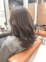 ジールサロン 学園の森店(ZEALSALON)&nbsp;人気！ミディアムレイヤースタイル